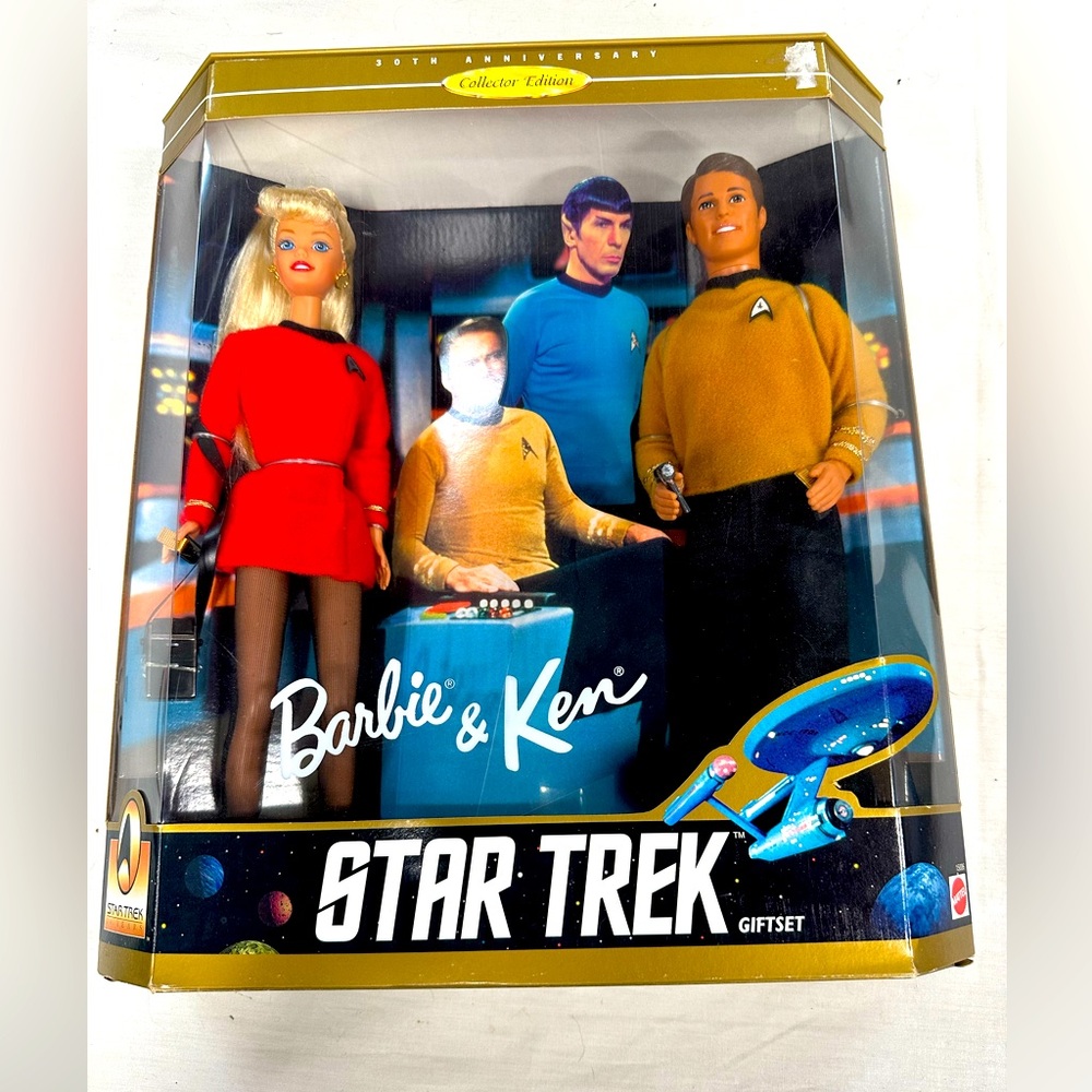 Star Trek Barbie and Ken, 30th Anniversary Collector Edition 1996